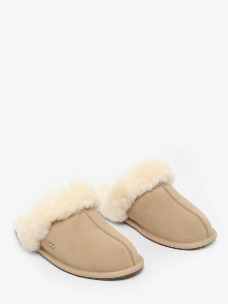 Scuffette Ii Pantoffels Uit Leder Ugg Beige accessoires 1106872 ander zicht 1
